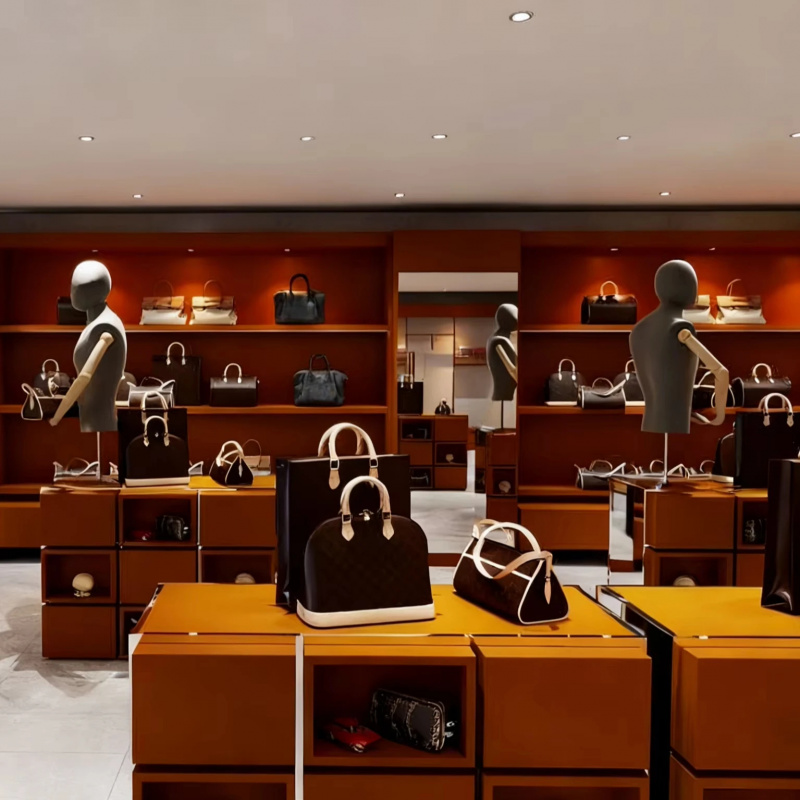 Interior Design High End - custom.High-end Handbag Store Fixtures, Bag Store