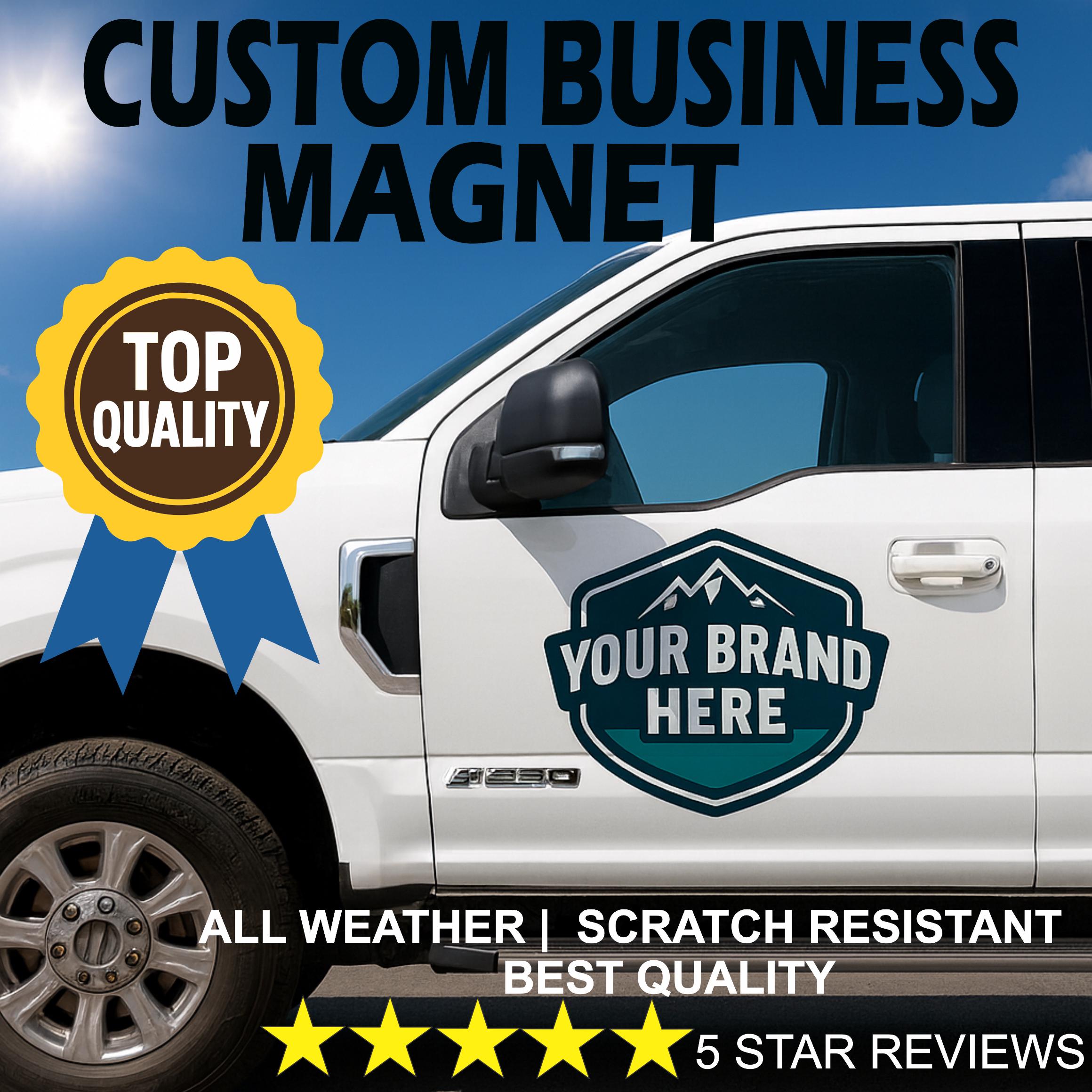 Wall Sticker - Custom Die-Cut Car Magnet Sticker, Personalized