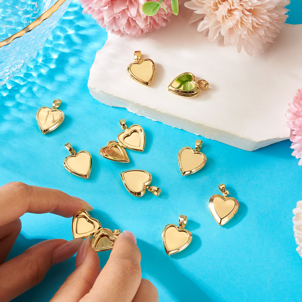 10pcs Heart Photo Locket Penda - đánh giá và giá Picture Frame