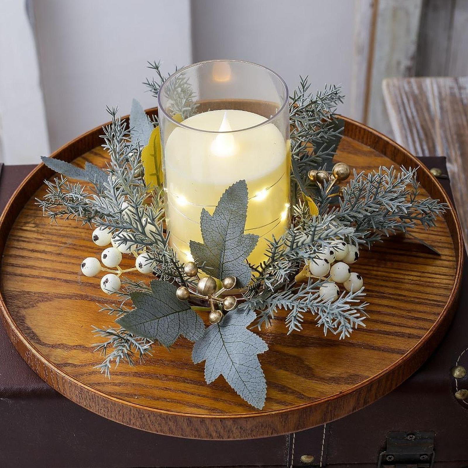 Handmade Artificial Flower Can - đánh giá và giá Candle Holder Decor