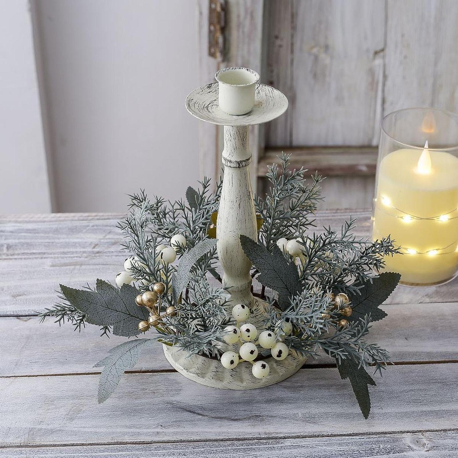 Handmade Artificial Flower Can - đánh giá và giá Candle Holder Decor