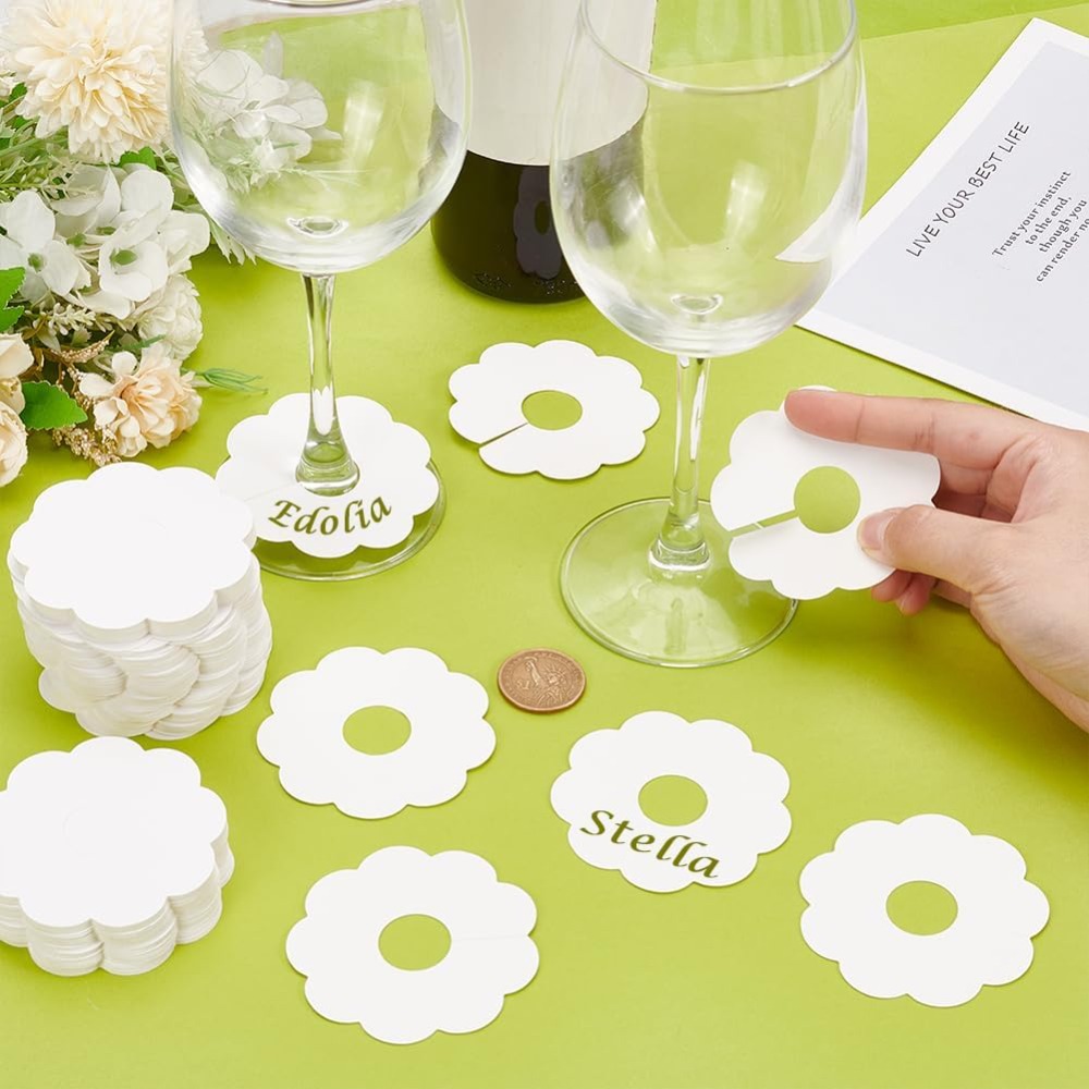 150 Pcs Paper Wine Glass Marke - đánh giá và giá Vase Decor