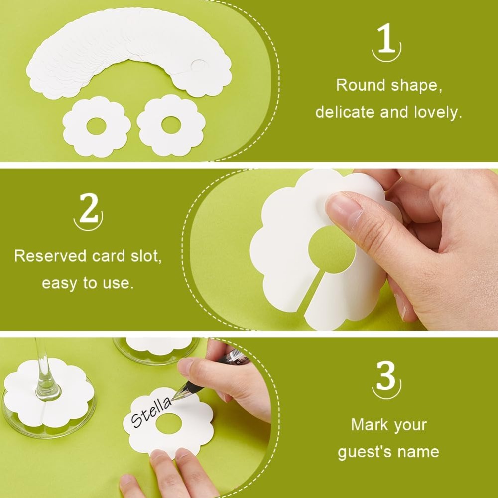 150 Pcs Paper Wine Glass Marke - đánh giá và giá Vase Decor