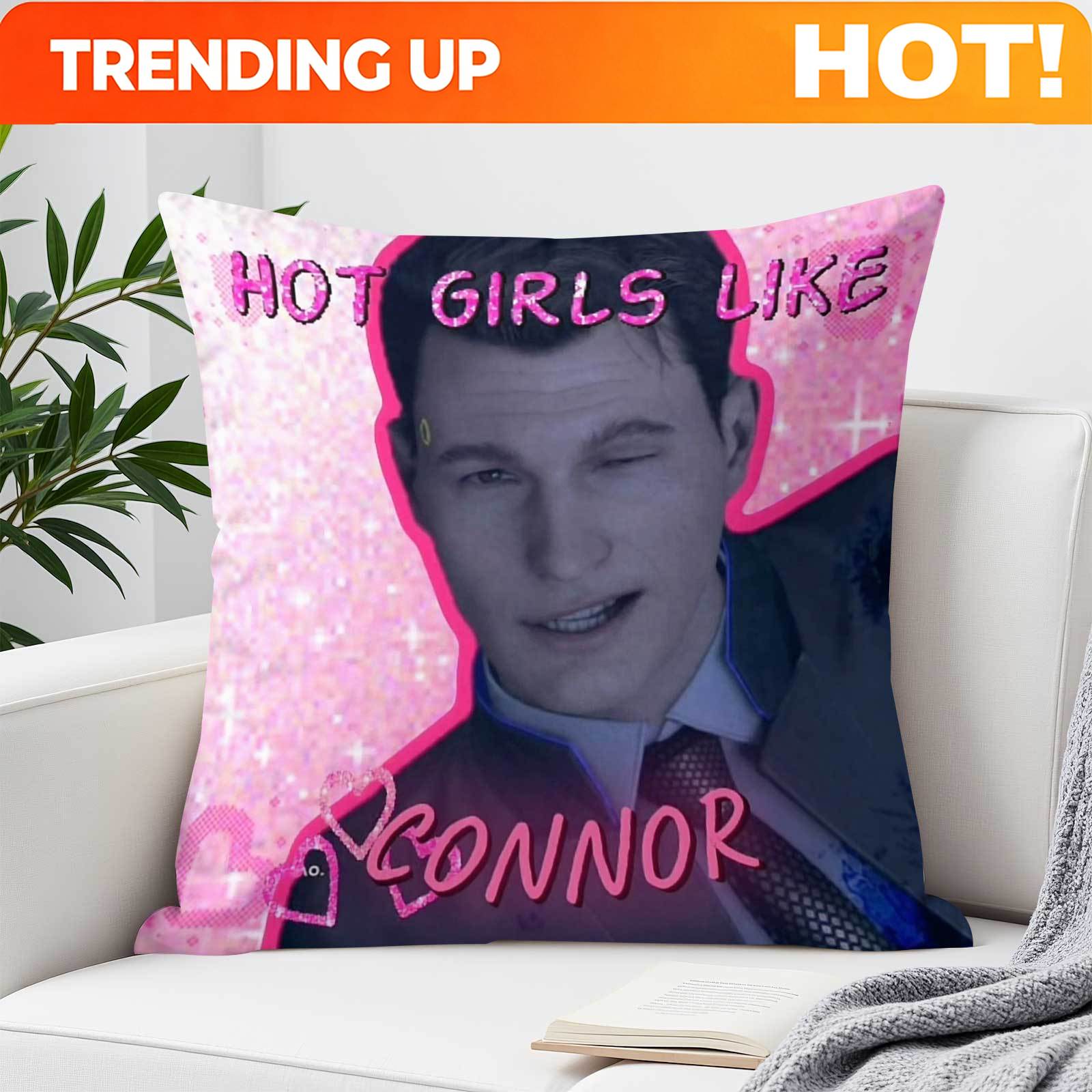 Customize 1pc CONNOR SO HOT Pi - đánh giá và giá Throw Pillow