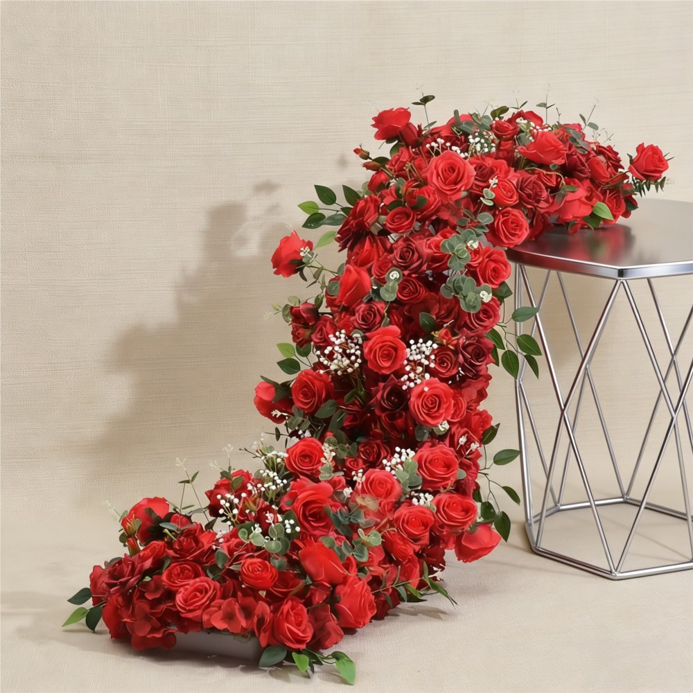 Uflower Artificial Flower Flow - đánh giá và giá Table Runner