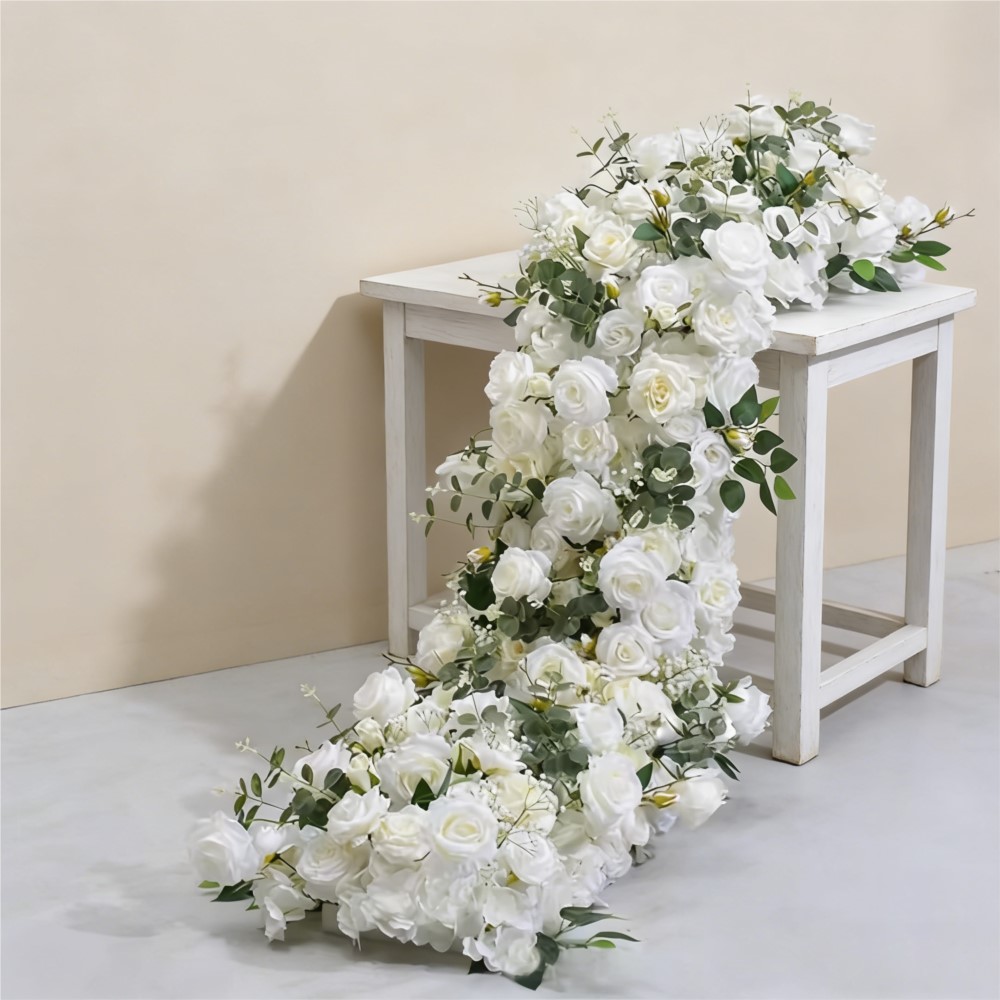 Uflower Artificial Flower Flow - đánh giá và giá Table Runner