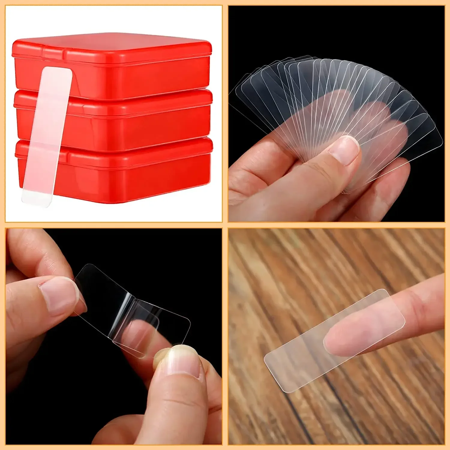 300Pcs Double Sided Adhesive T - đánh giá và giá Wall Sticker