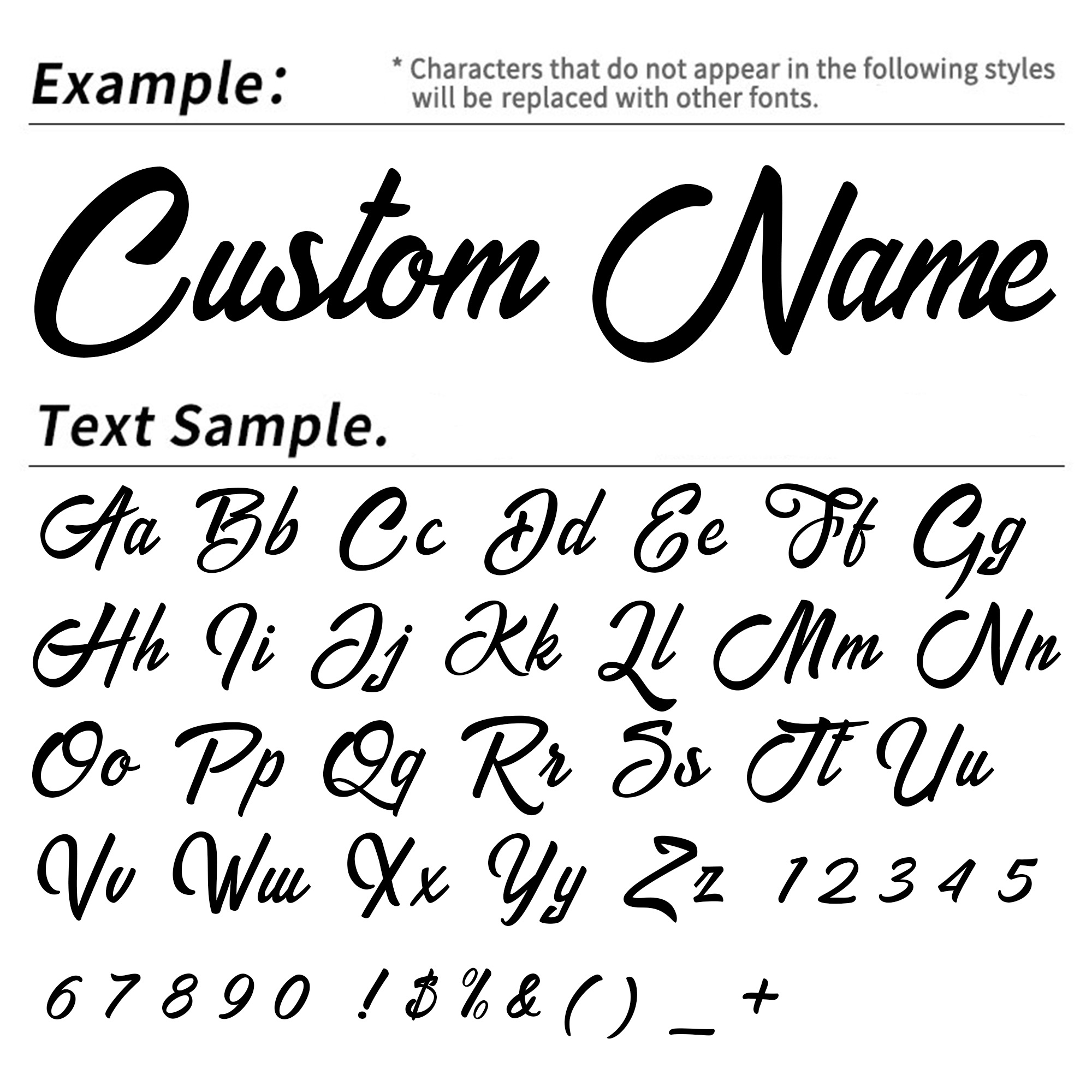 2PCS Custom Cursive Name Vinyl - đánh giá và giá Wall Sticker
