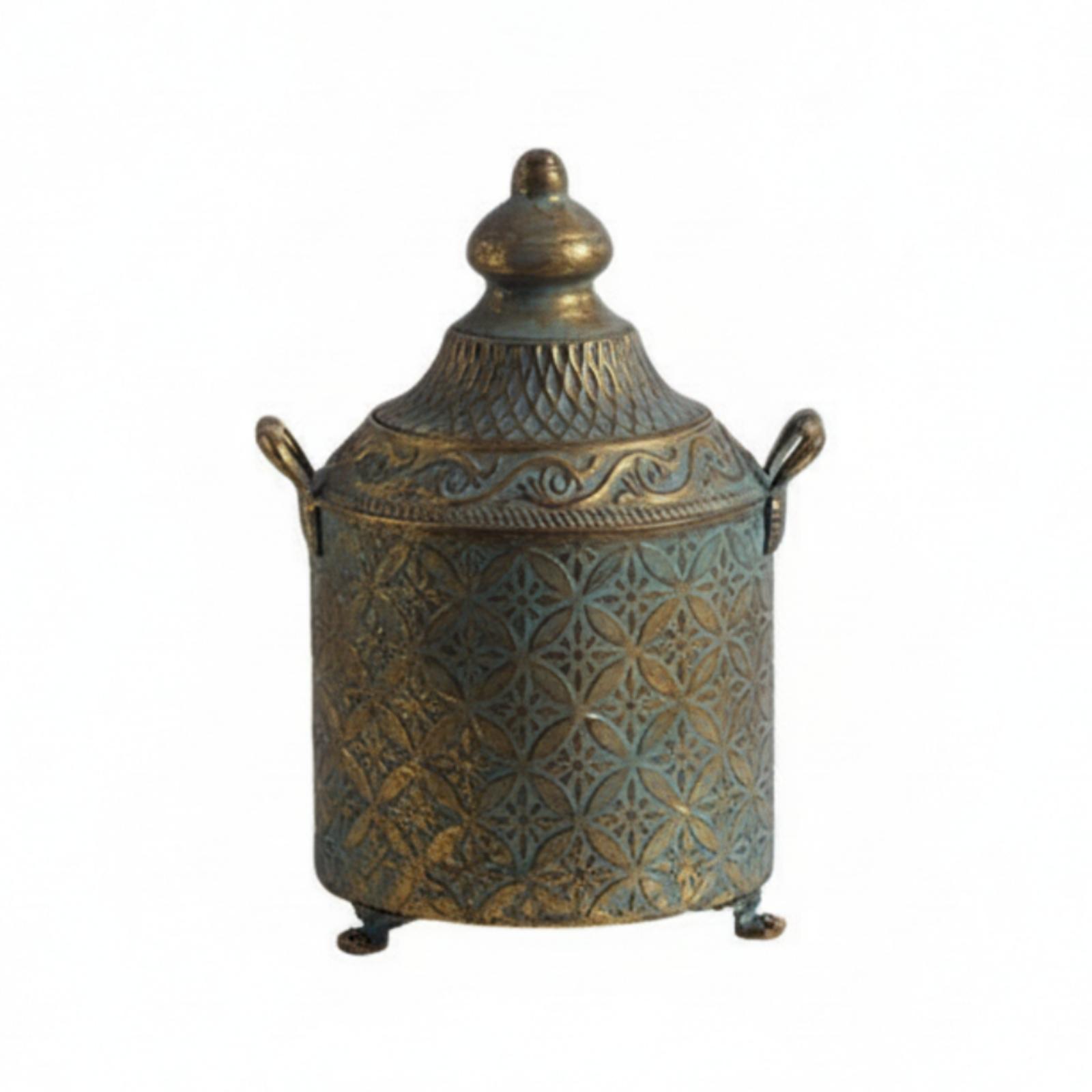 Decorative Iron Vase Aged Gild - đánh giá và giá Vase Decor