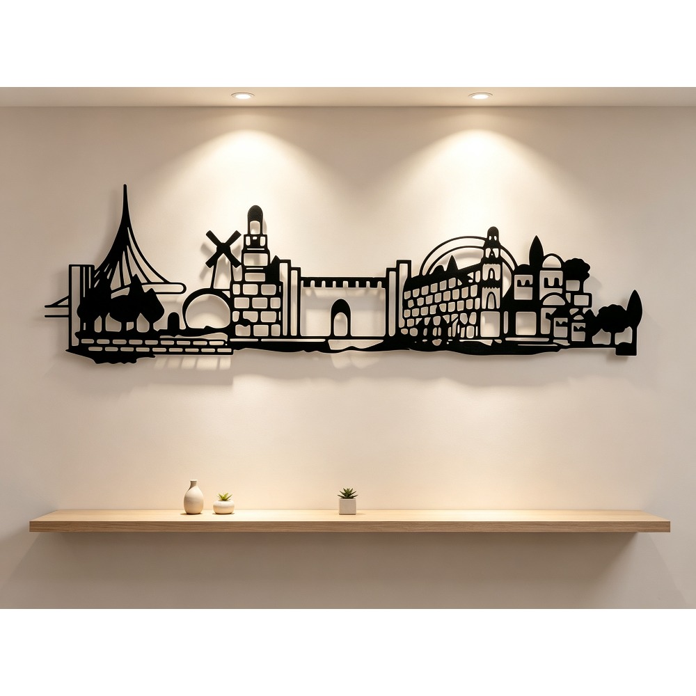 CIFBUY Metal Wall Art Jerusale - đánh giá và giá Wall Art