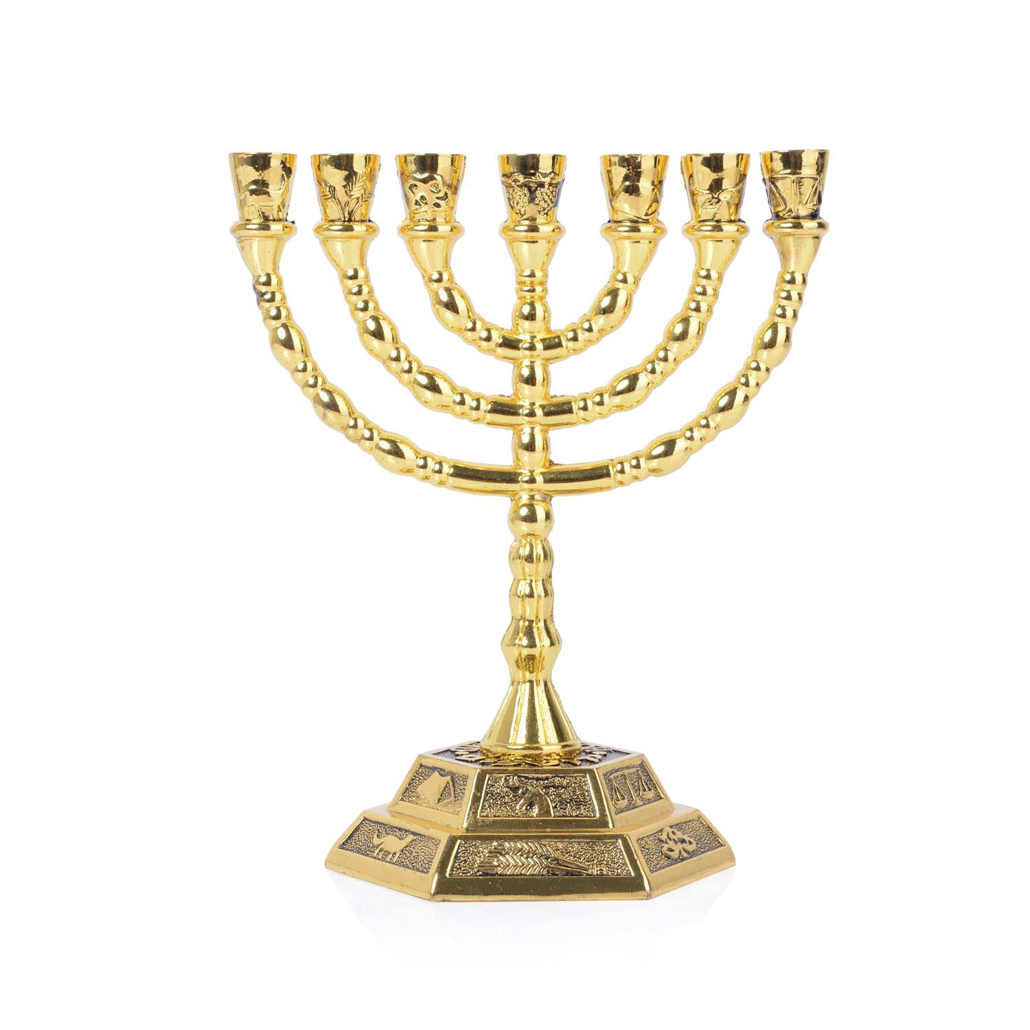 7 Branch Menorah Jewish Home D - đánh giá và giá Candle Holder Decor