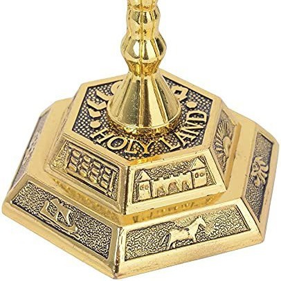 7 Branch Menorah Jewish Home D - đánh giá và giá Candle Holder Decor