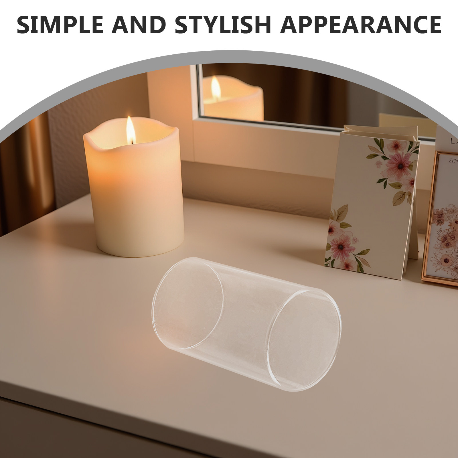 Glass Holder Candleholder Tube - đánh giá và giá Candle Holder Decor