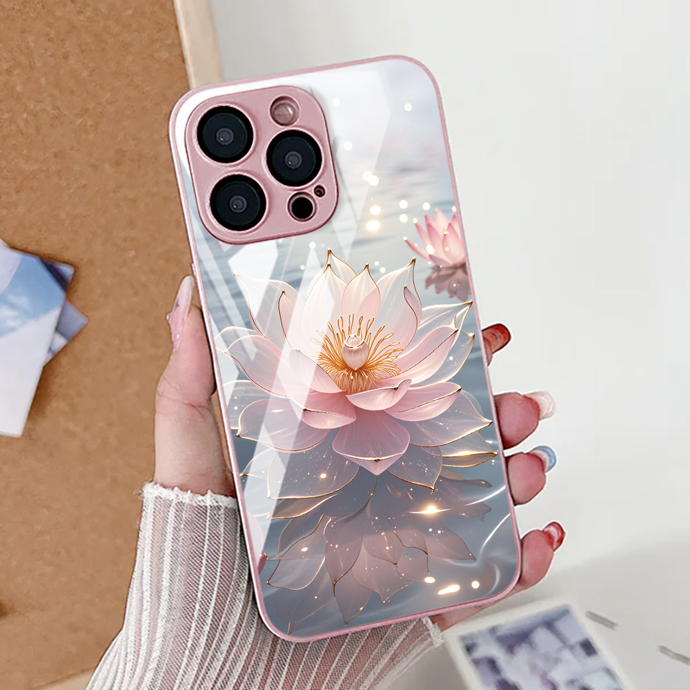Lotus Flower Phone Case For iP - đánh giá và giá Vase Decor