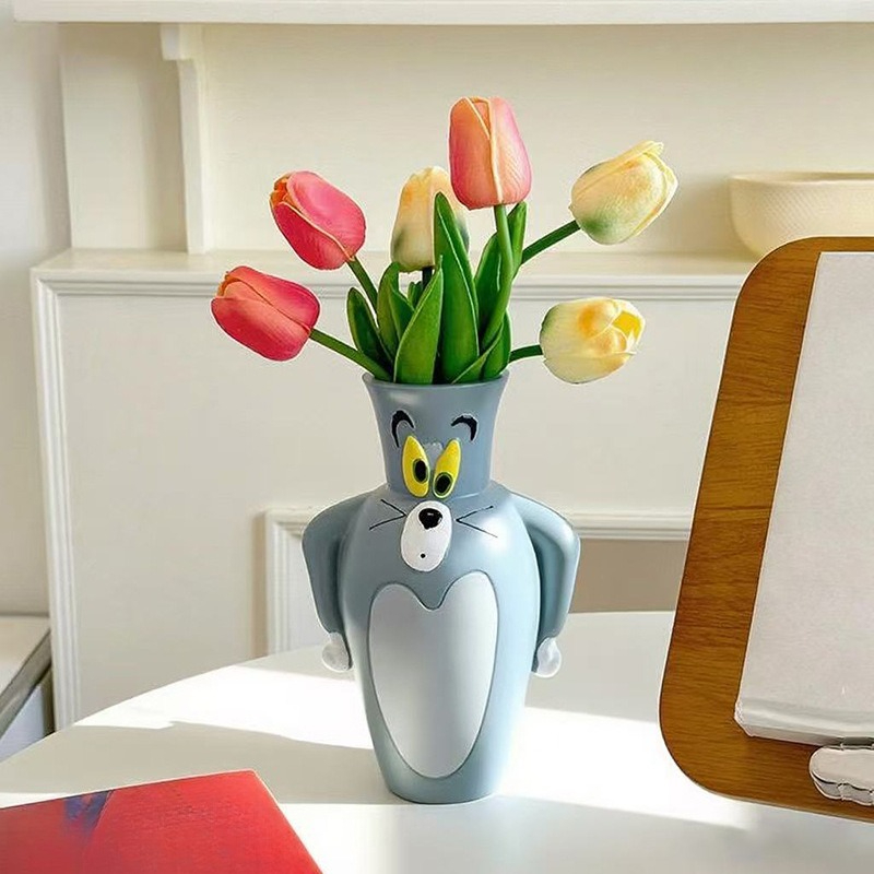 Cartoon Tom New and Jerry New  - đánh giá và giá Vase Decor