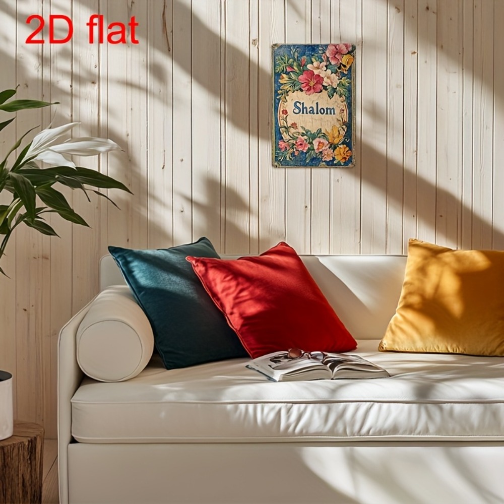 CIFBUY Vintage Floral Shalom A - đánh giá và giá Wall Art