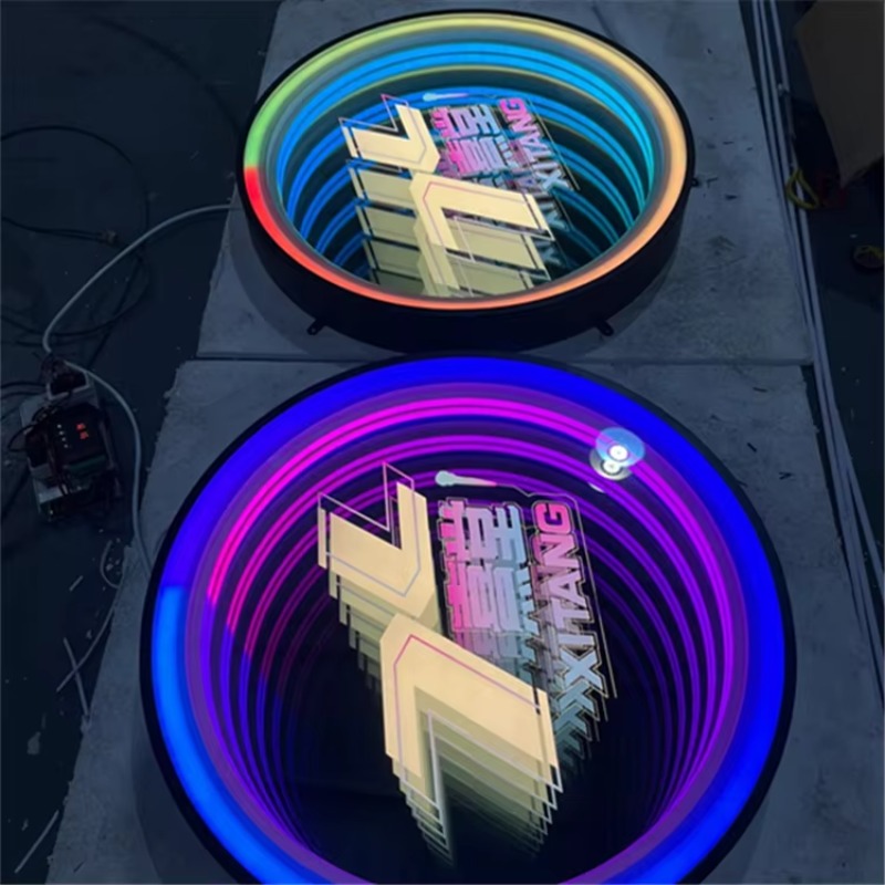 Customizable 3D LED Infinite M - đánh giá và giá Decorative Mirror
