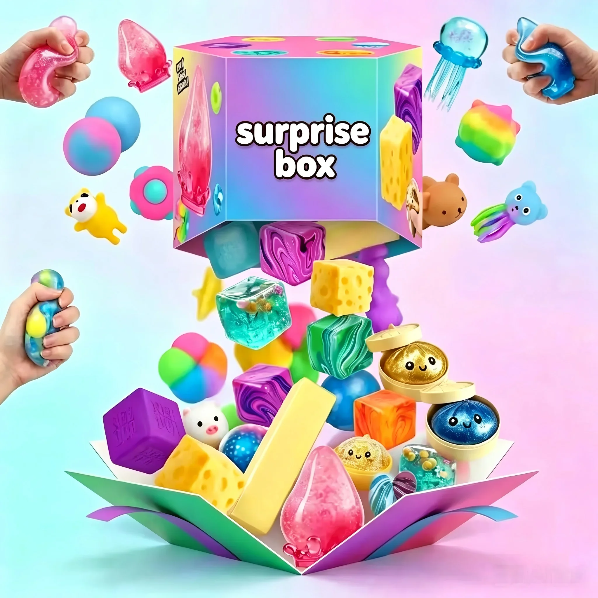 120+Pcs Surprise Box Toys Nove - đánh giá và giá Curtain Curtain